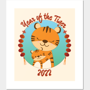 Year of the Tiger 2022 Posters and Art